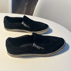 Ralph Lauren black loafers.